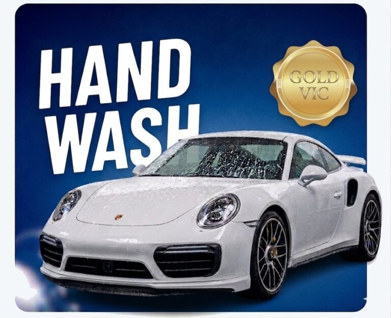 GOLD VIC hand wash at Wash2Care Key Biscayne